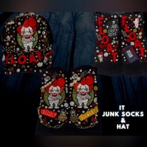 IT JUNK SOCKS & HAT SET